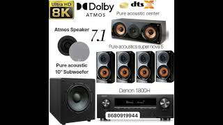 🎯 DTS:X vs Dolby Atmos 🤯 Av receivers 7.1 ch Speaker package 🔊 5.1.2 set-up