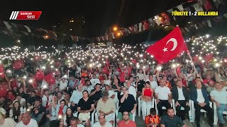 Türkiye - Hollanda Maçı Taraftarlarımızın Gol Sevinci #euro2024 #türkiye #hollanda