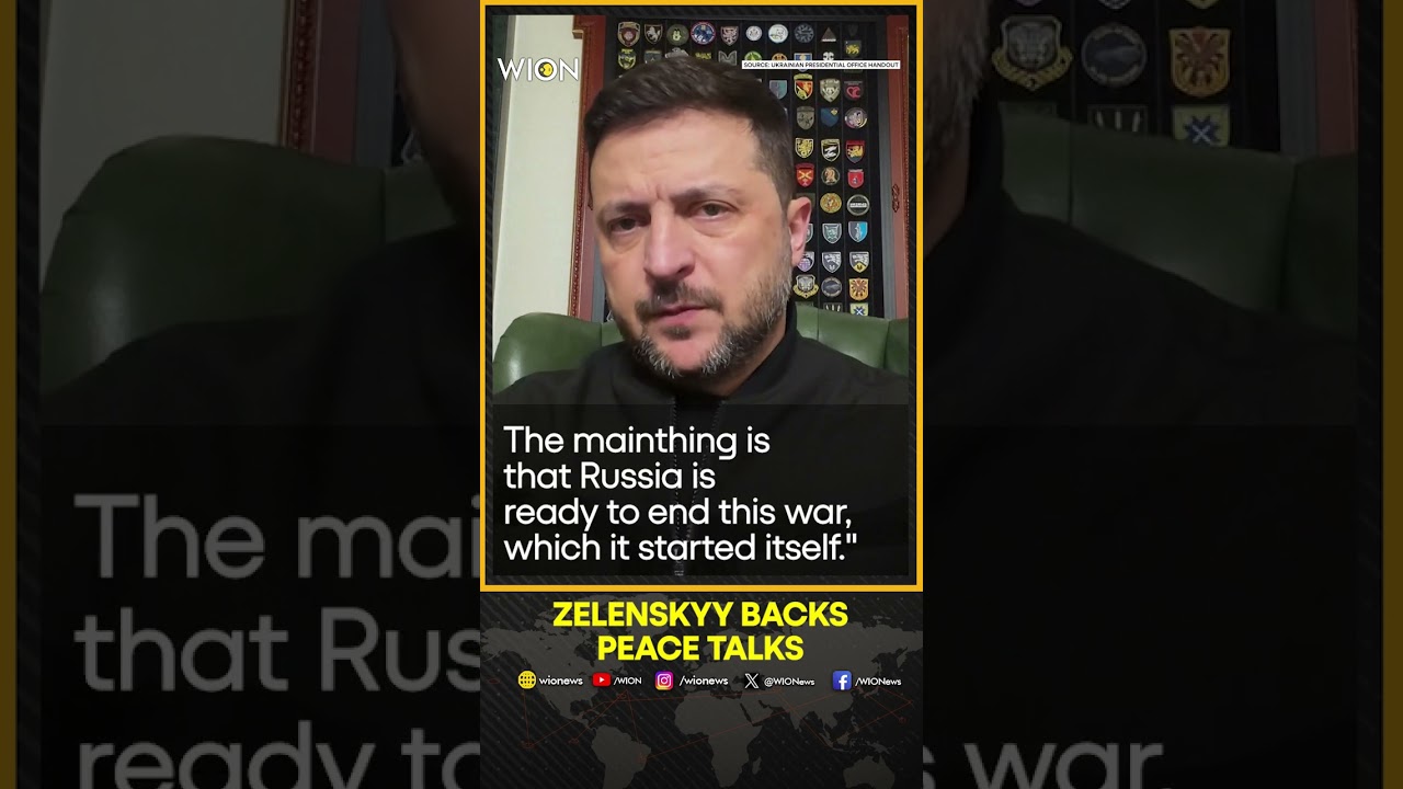 Russia-Ukraine War: Zelenskyy Backs Historic U.S.-Russia-Ukraine Talks | WION