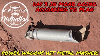 Power Wagons on Moab 2020! Day 3 Metal Masher!