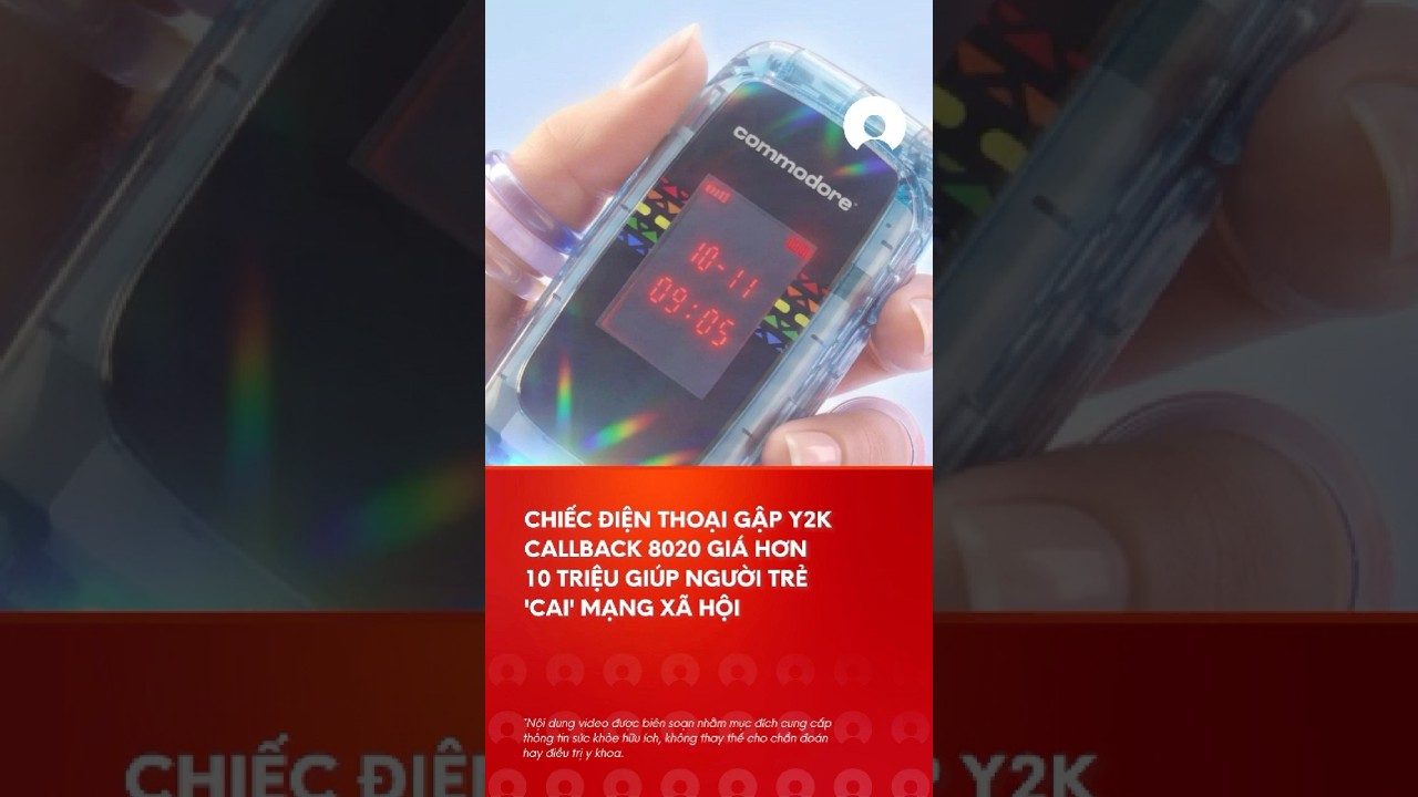 Viral Ä‘iá»‡n thoáº¡i Y2K Callback 8020 giÃºp ngÆ°á»i "cai nghiá»‡n" máº¡ng xÃ£ há»™i #viral