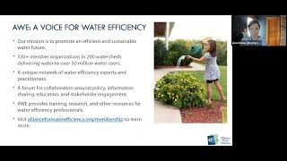 AWE/EPA WaterSense Outdoor Water Webinar - Water Budgeting for Commercial Landscapes