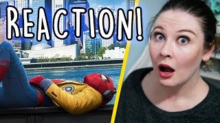 SPIDER-MAN: HOMECOMING TRAILER REACTION!