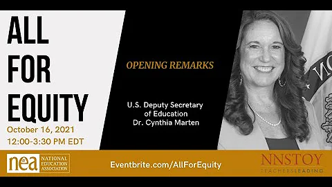 Remarks from U.S. Deputy Secretary of Education, D...