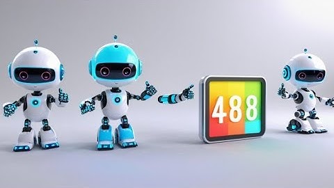 Six Toy Robots Count to Ten | Counting Song for Kids | Learn Numbers with Robots