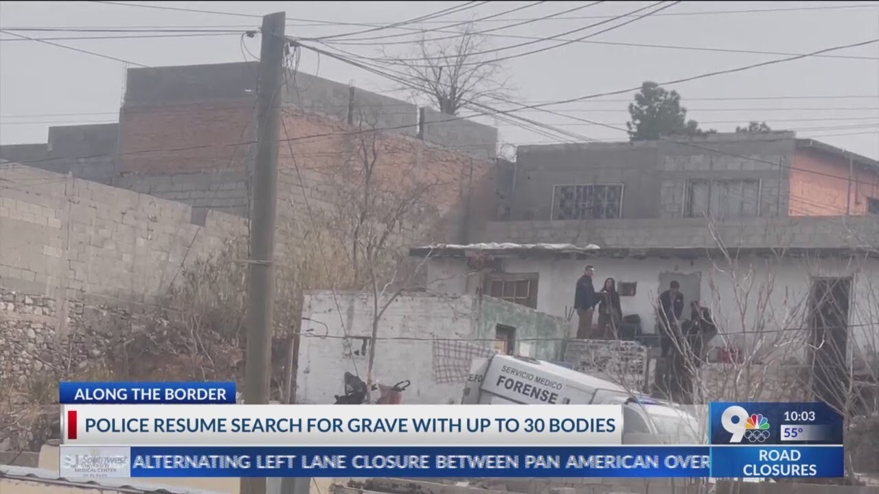 Police resume search for clandestine grave with up to 30 bodies