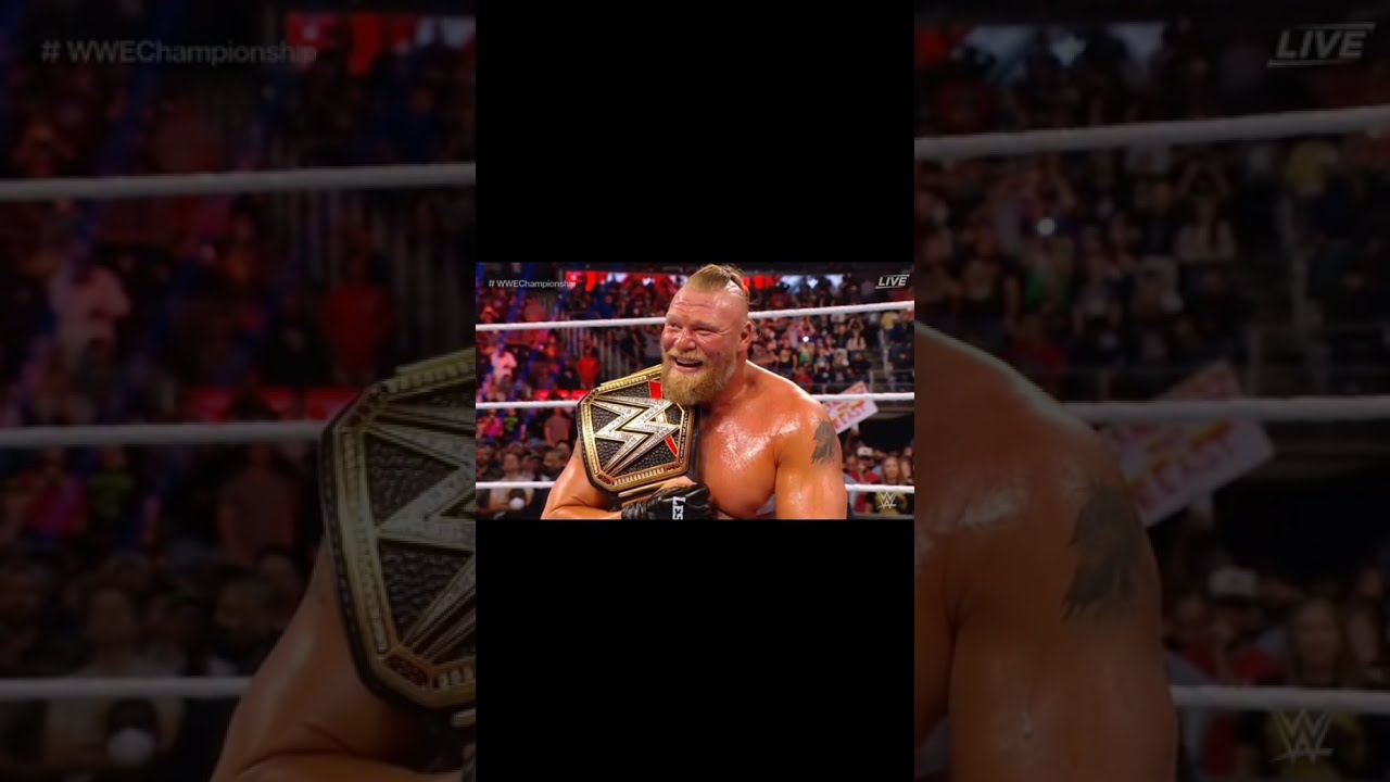 Brock Lesnar nuevo campeón de la WWE en Day 1