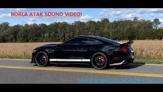 2020+ GT500 BORLA ATAK CATBACK BEFORE AND AFTER SOUND!