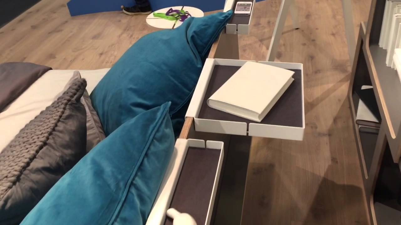 Bett FLAI vom Designbüro KaschKasch