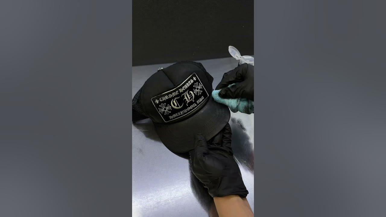 Restoring a Chrome Hearts Trucker Hat! - FAILED DIY