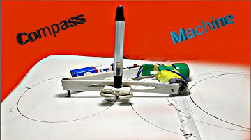 How to make robotics compass machine||Circle draw robot|| DD Technical creators||