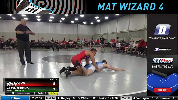 Mat 13 152 Jace Luchau California Vs AJ Tamburrino...