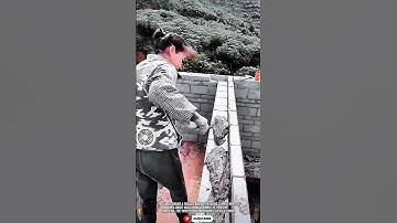 Specialized Masonry Tool for Easily Spreading Mortar on Brick Wall