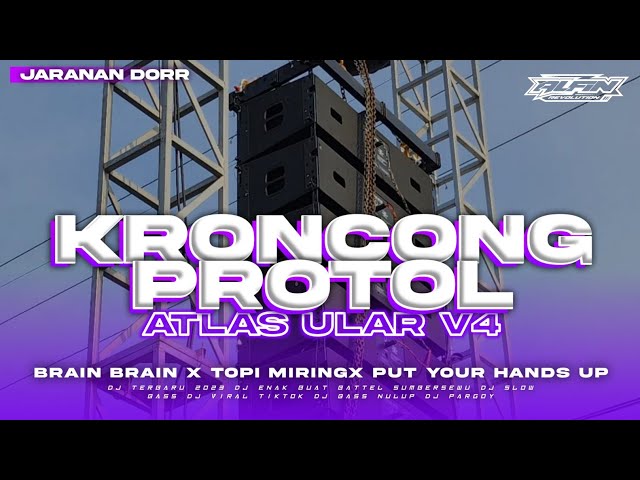 DJ KRONCONG PROTOL X TOPI MIRING X ATLAS ULAR V4 Viral Tiktok • Jaranan Dorr | ALFIN REVOLUTION class=