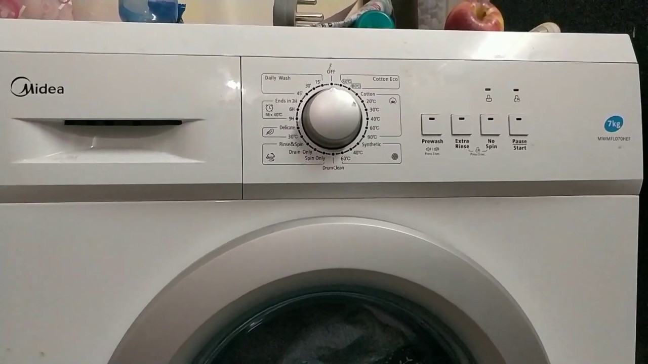 Midea Front Load Washing Machine Cleaning || Telugu - YouTube