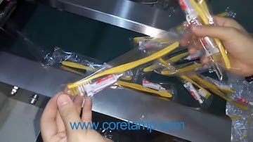 Automatic Hotel Wholesale Disposable Toothbrush Packing Machine Coretamp