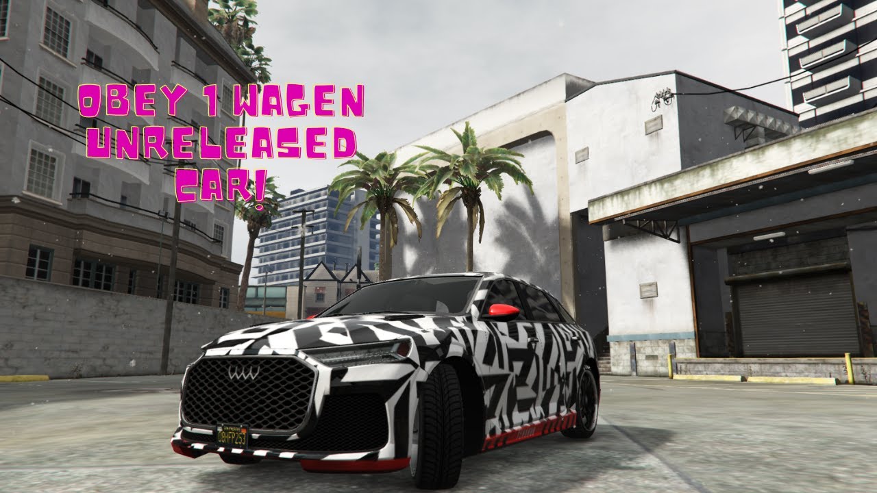OBEY l-WAGEN Customization_GTA 5_(THE CONTRACT DLC)_Unreleased Car