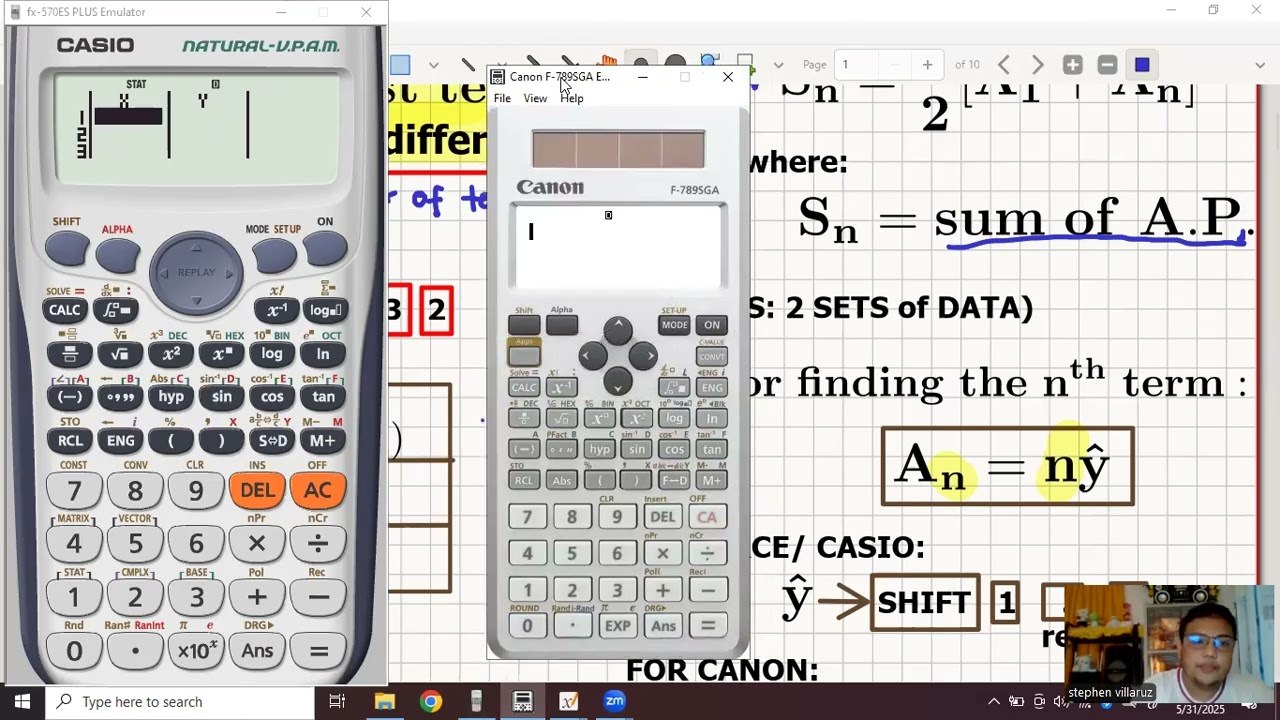 Mathematics Lecture 1-Part 1: Algebra (Progressions)