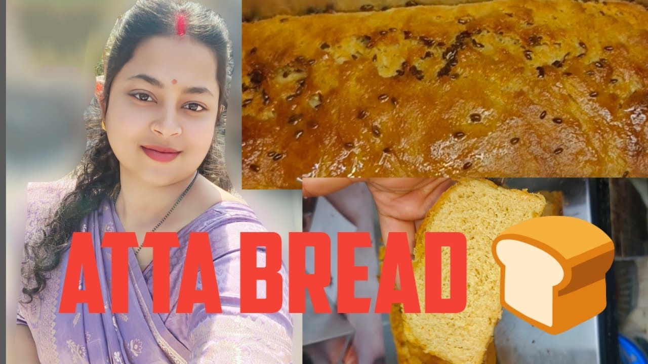 Atta Bread,no maida #@cook-with-pooja#bread recipe #tasty #plz_subscribe_my_channel 