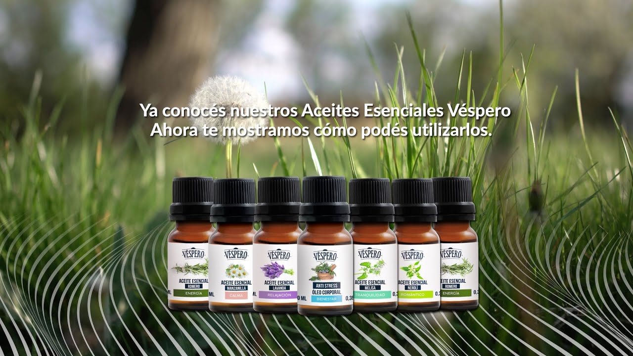 Cómo usar los Aceites Esenciales Véspero? 