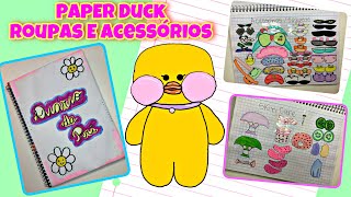 COMO FAZER CARRINHO, ROUPAS E ACESSÓRIOS PARA PAPER DUCK BABY