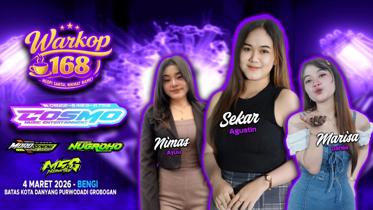 #LIVE COSMO MUSIC - WARKOP 168 - 4 MARET 2026 - MOROSENENG AUDIO