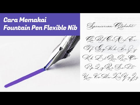 Video: Cara menulis dengan pen: jenis pen, penggunaan, kaligrafi untuk pemula