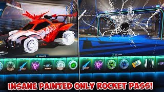 THIS ROCKET PASS TIER OPENING WAS ABSOLUTELY INSANE!! | Rocket League Rocket Pass 2 Update