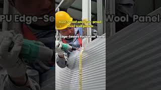 Rust-proof and leak-proof steel wall panels#coldstorageroom #coldroompanel #condensingunit #factory