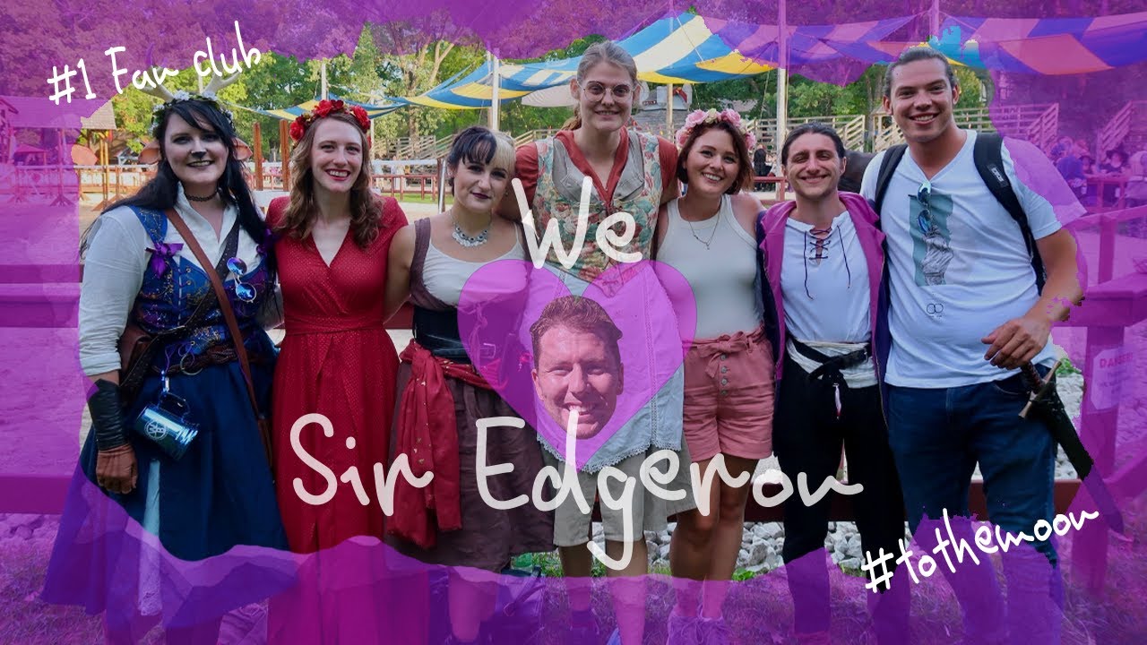 The Origins Of The Sir Edgeron Fan Club aka Bristol Ren Faire Day 1