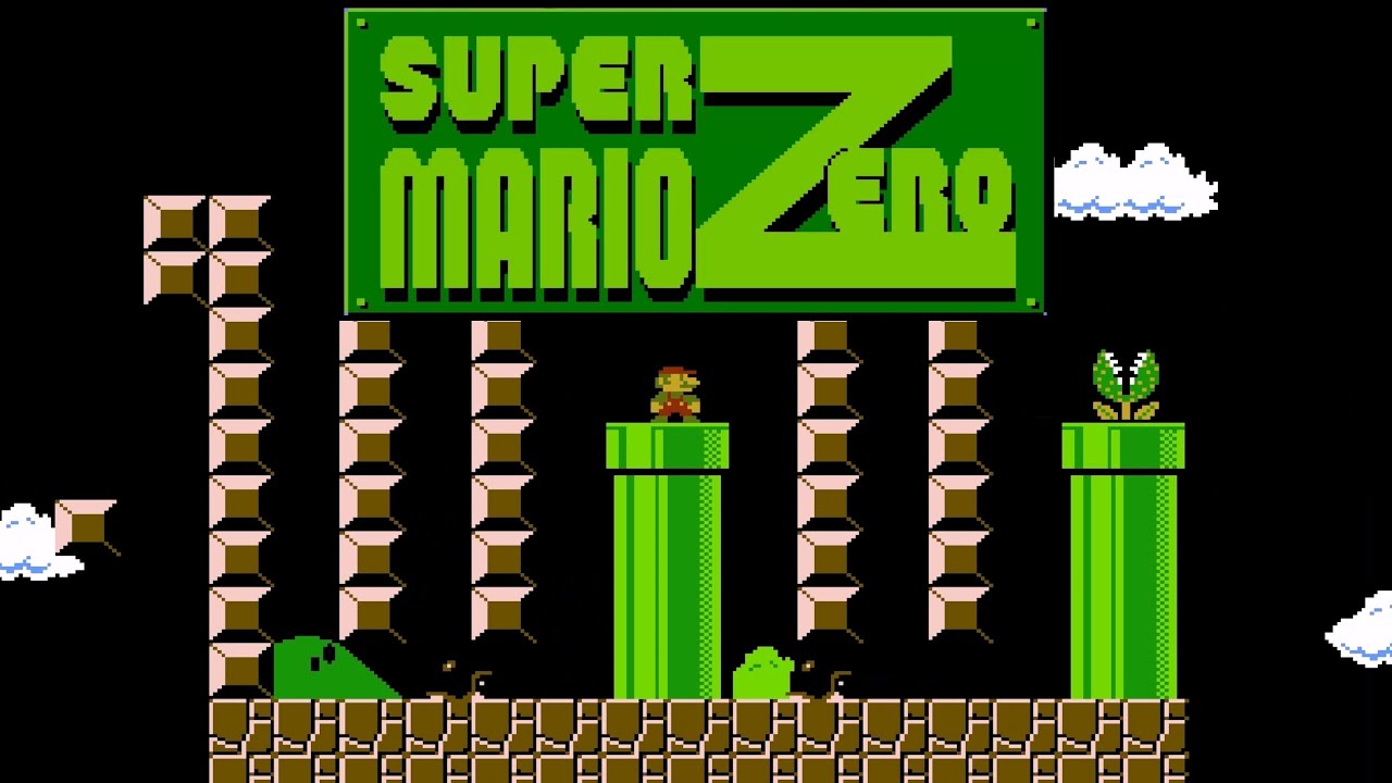 Super Mario Zero - Extremely Challenging - Final Levels