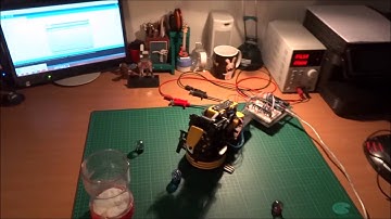 KSR10 robot arm controlled with a USB joystick!