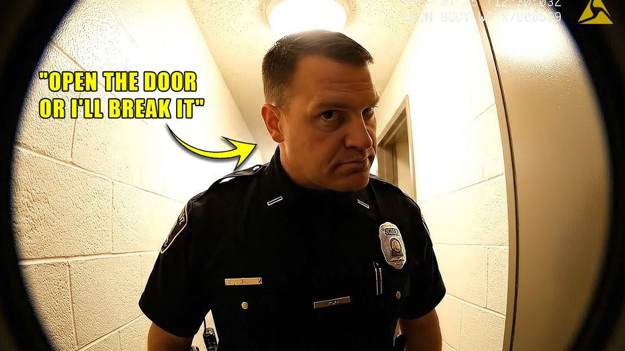 Cop Threatens Nurse at Her Door at Midnight – Doorbell Cam Exposes Him, 38 Years in Prison