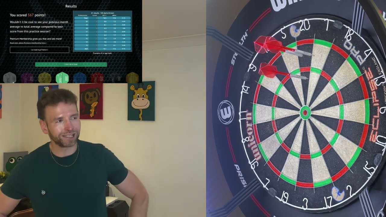 Darts Training Challenge – Testing MageRabbit Darts & Improving My Throwing Technique (JDC Part 2)