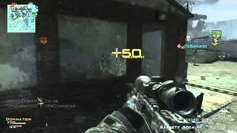 Perfect timing throwing knife + snipe