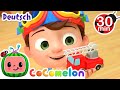 Das bunte Autolied | CoComelon Deutsch | Cartoons und Kinderlieder