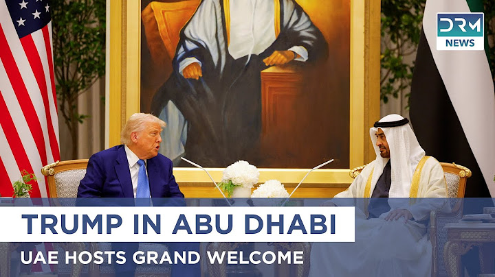 Trump Disambut di UEA dengan Upacara Besar di Qasr Al Watan | AC15