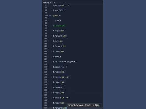AMAZING Among Us Drawing using Turtle in Python ඞ #short #shorts # ...