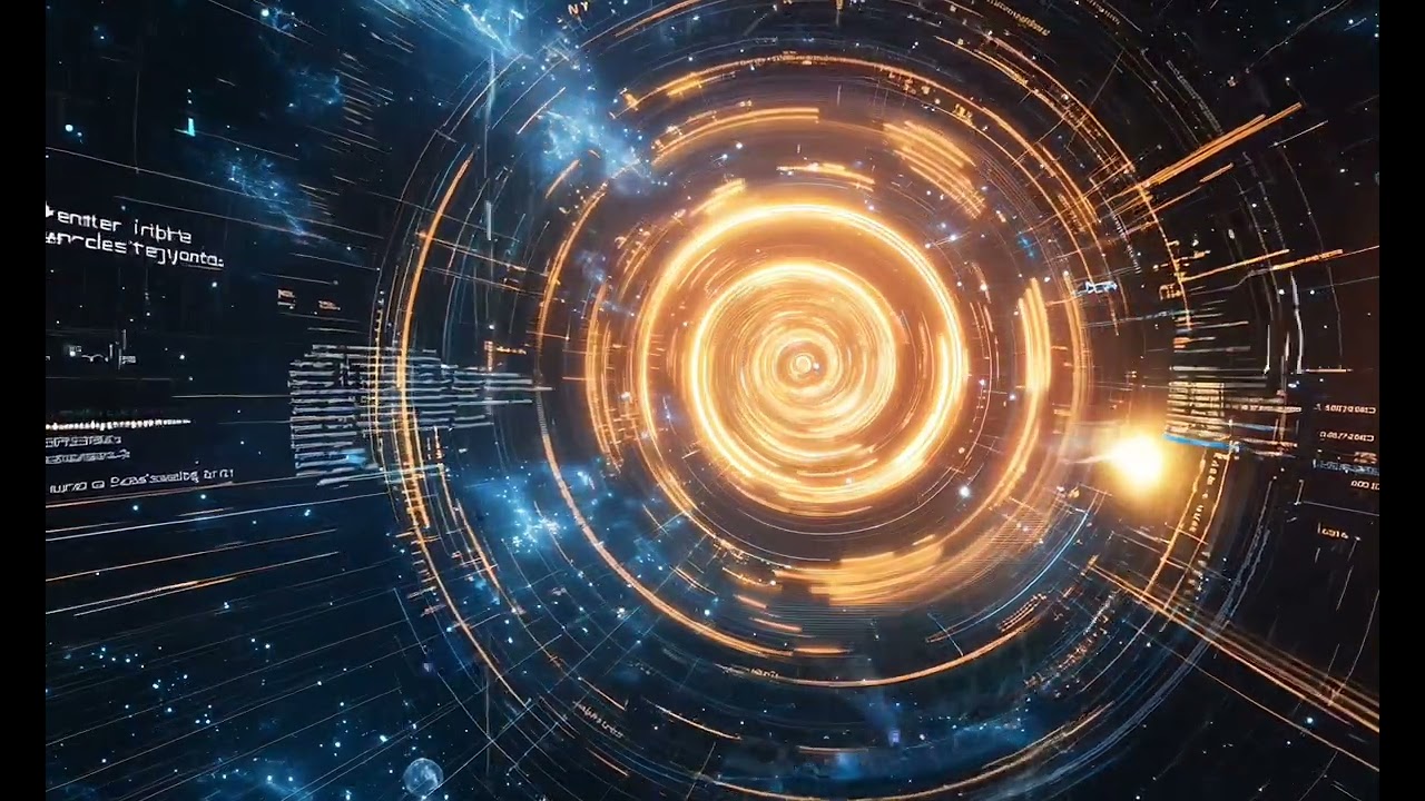 Whispers of the Cosmic Vortex | A Hypnotic Journey Through Space