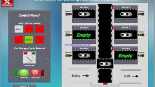 Car Parking System (SCADA Simulation) screenshot 2