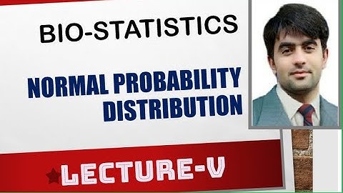 Normal Probability Distribution - V in Urdu / Hindi | ACADEMIC LEARNING