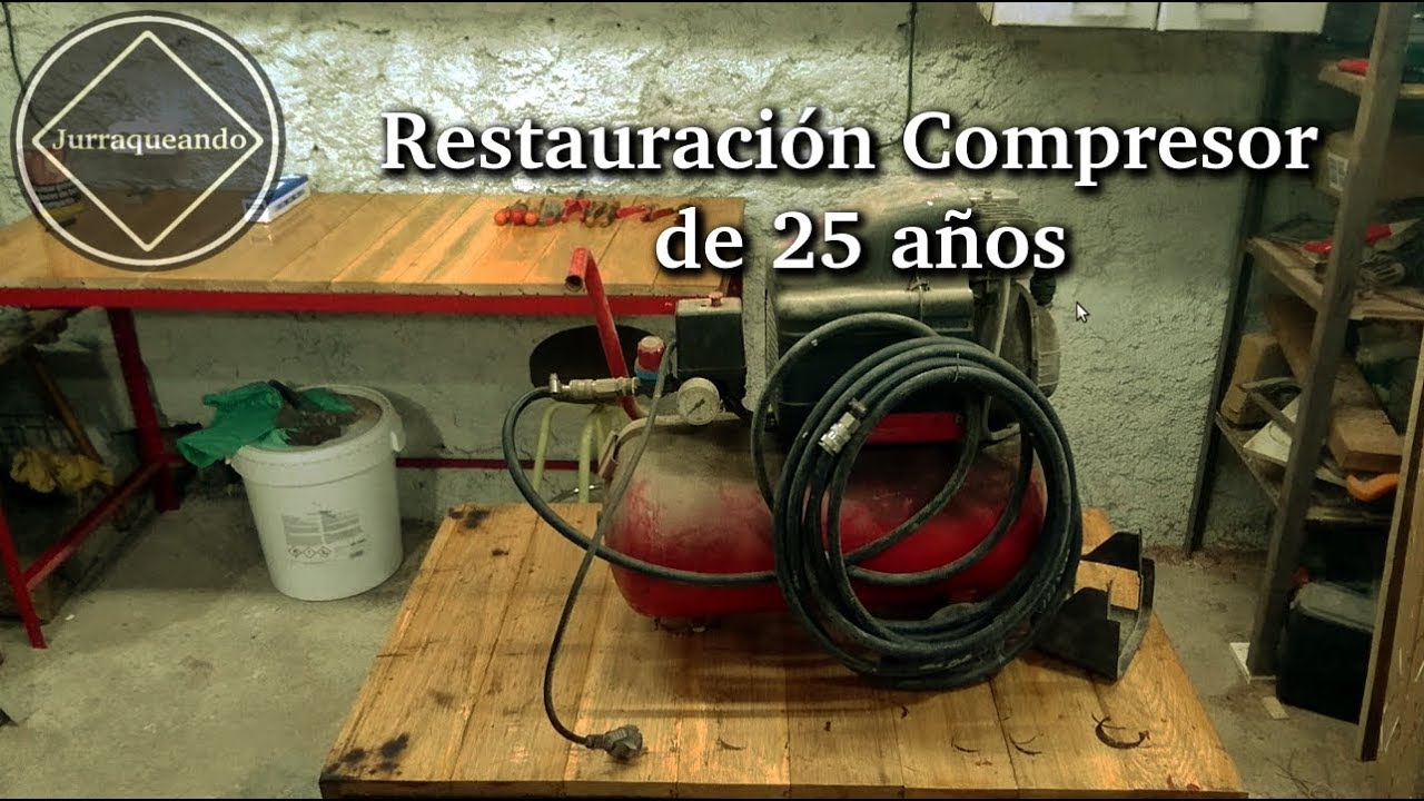 Restaurar compresor de aire antiguo YouTube
