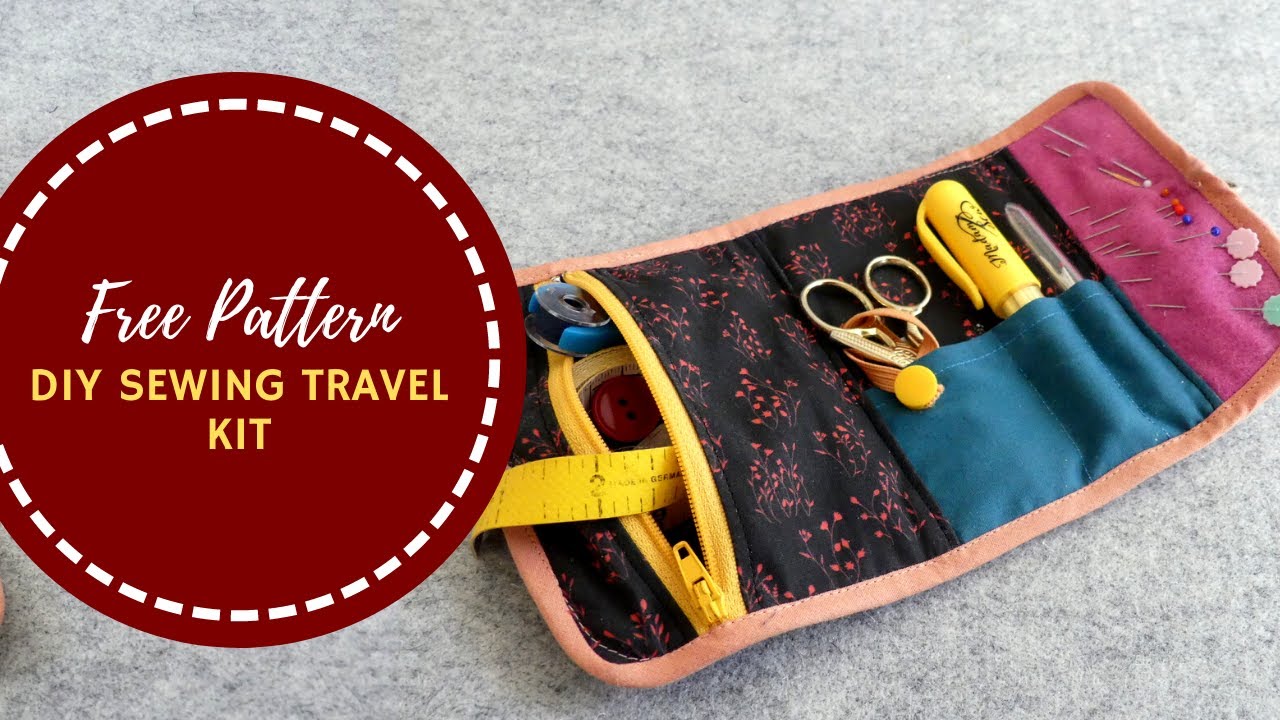 Travel sewing Kit Pattern PDF