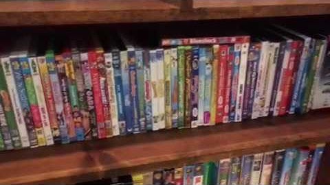 Overview Of My VHS/DVD/Video Game Collection