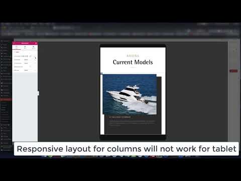 Responsive layout for