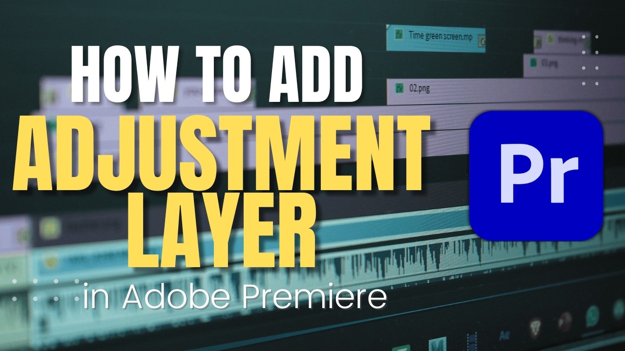 How to Add Adjustment Layer in Adobe Premiere Pro CC | Adobe Tutorial ...