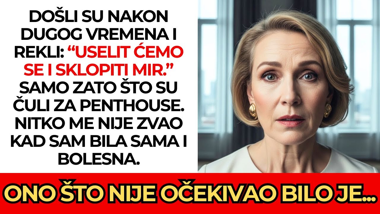 “Čuli smo da ste kupili penthouse — 🏙️ uselit ćemo se i sklopiti mir”, rekli su sin i snaha 🤝