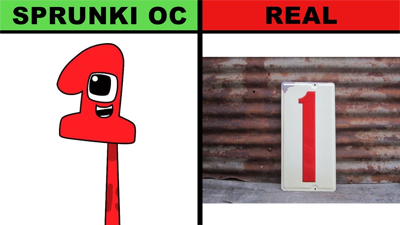 My Sprunki OC: One ( From Wonderland ) In Real Life 