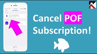 How To Cancel Pof Subscription For Iphone - Youtube