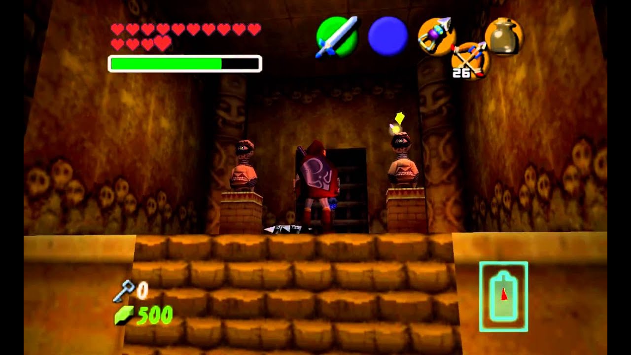 Ocarina of Time Let's Play! Mirror Shield! YouTube